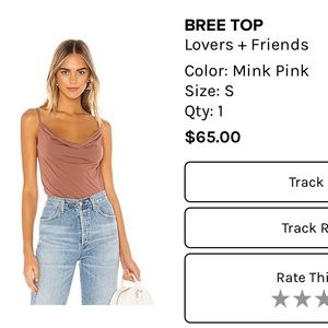 BNWT. Bree cowl neck top!